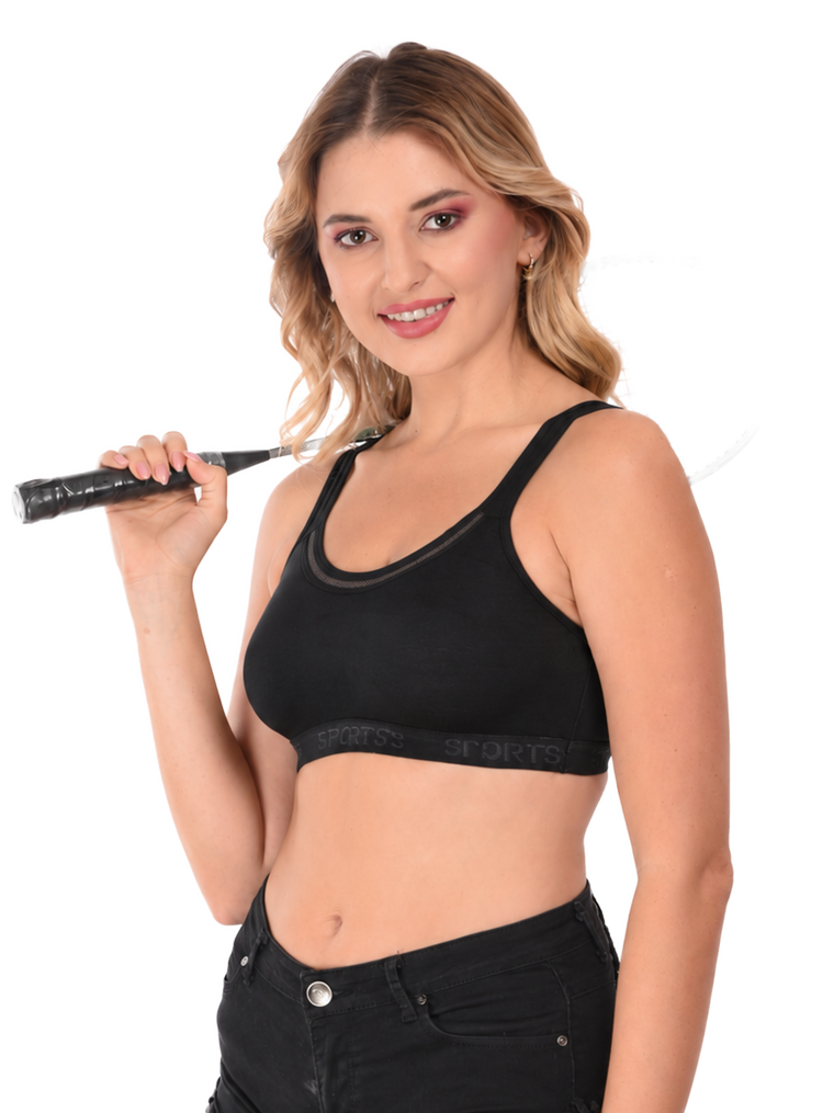 French Beauty Dove Lightweight Active Comfort Sports Bra