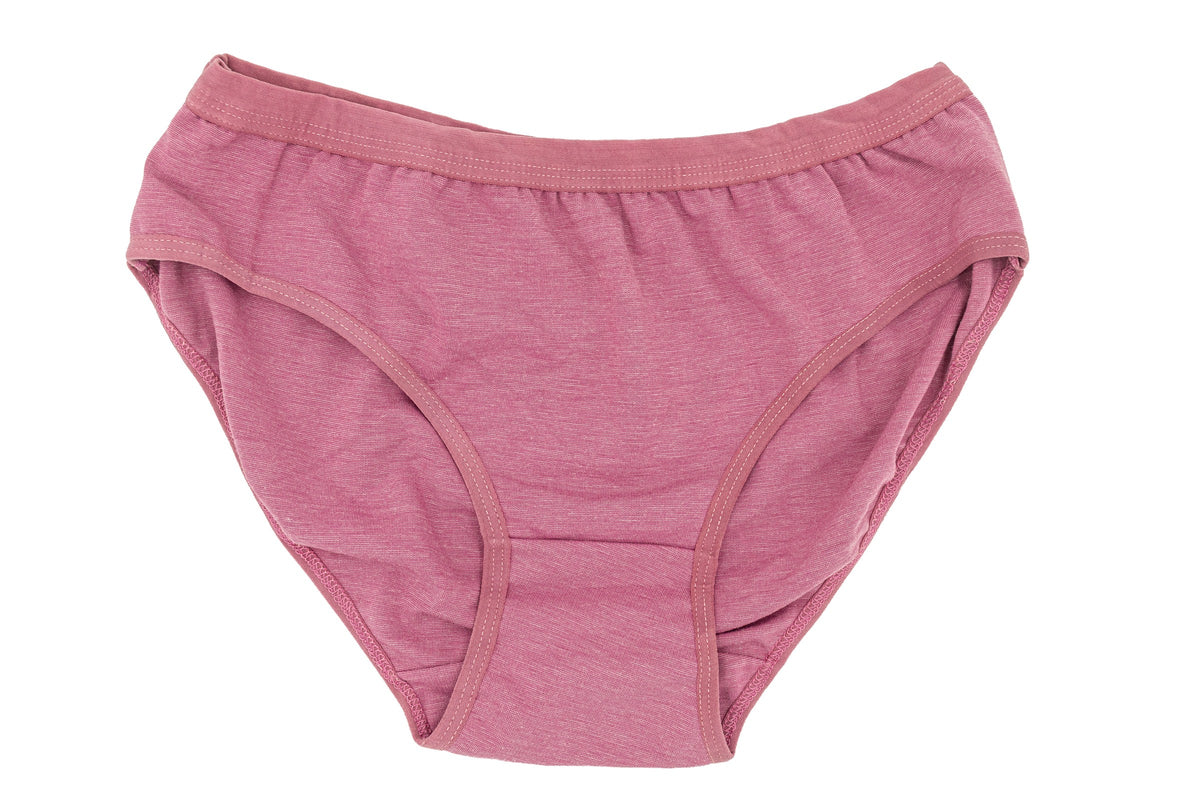 French Beauty Grace High Rise Melange Cotton Lycra Panty