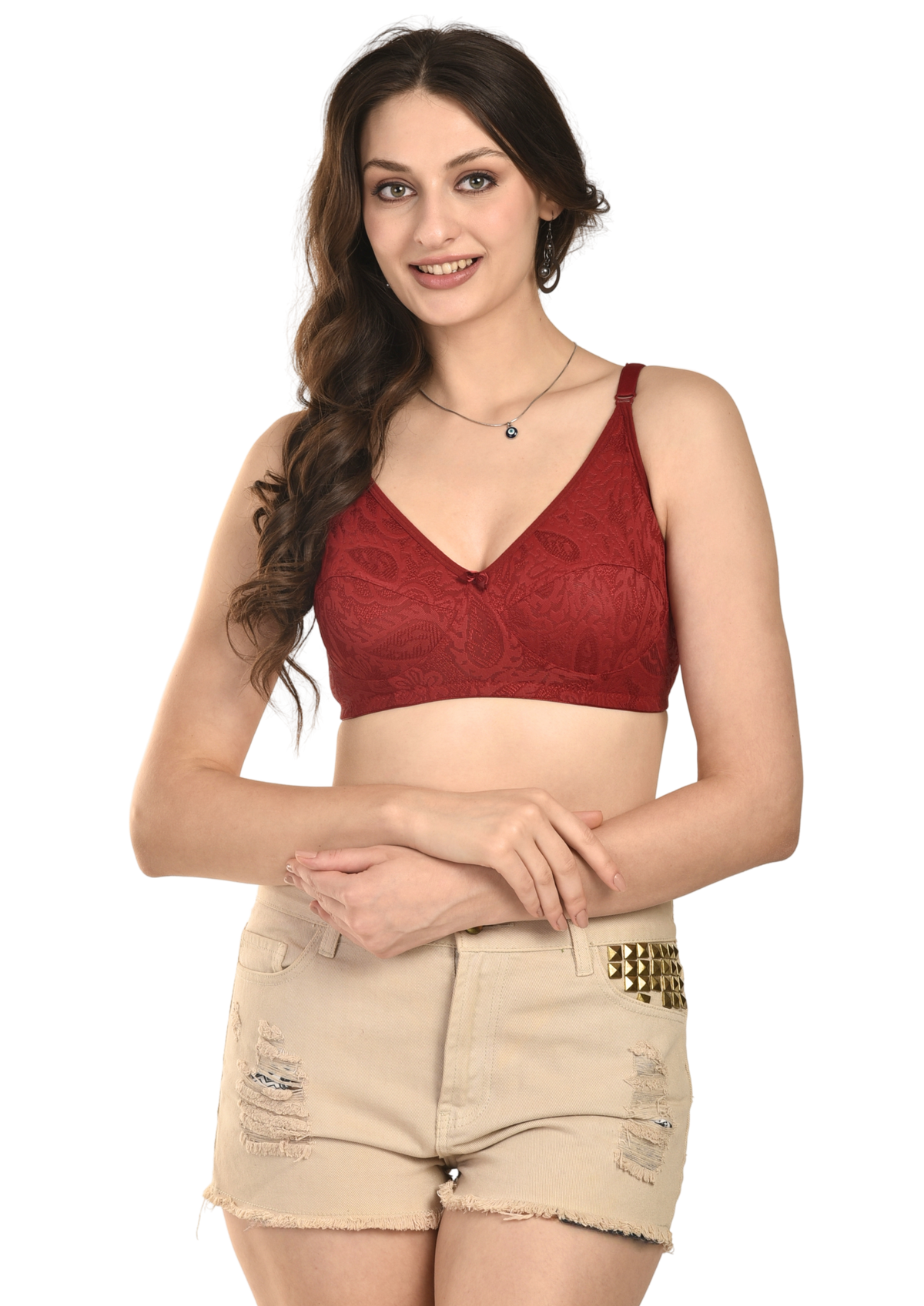 French Beauty Zaara B Cup Wirefree Everyday Bra