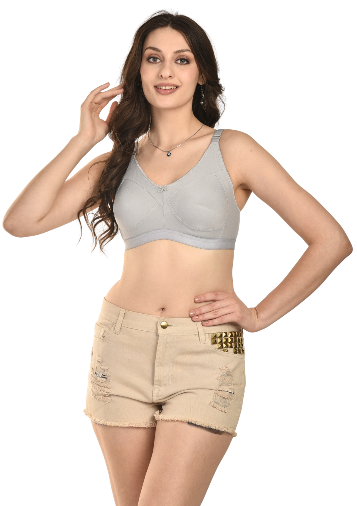 French Beauty Victoria C Cup Full Coverage Cotton Bra