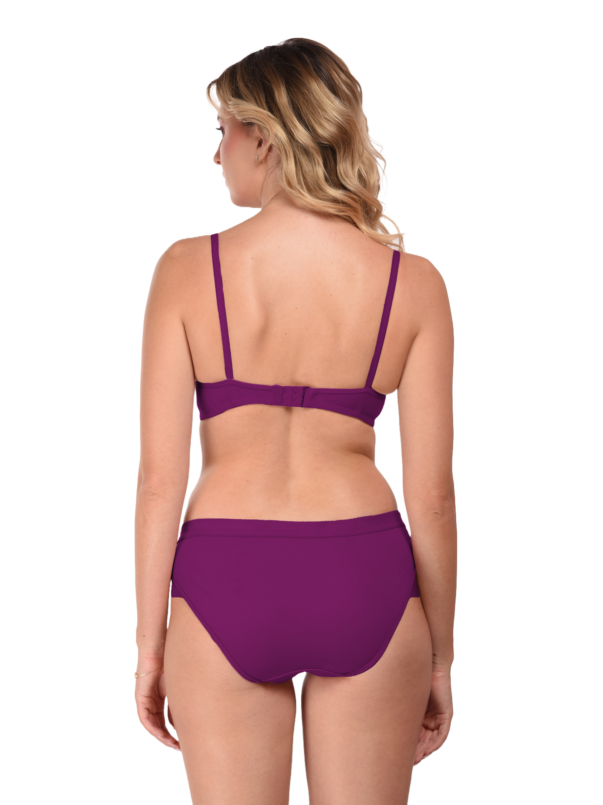 French Beauty Cherie Rose Wirefree Bra & Bikini Panty Set