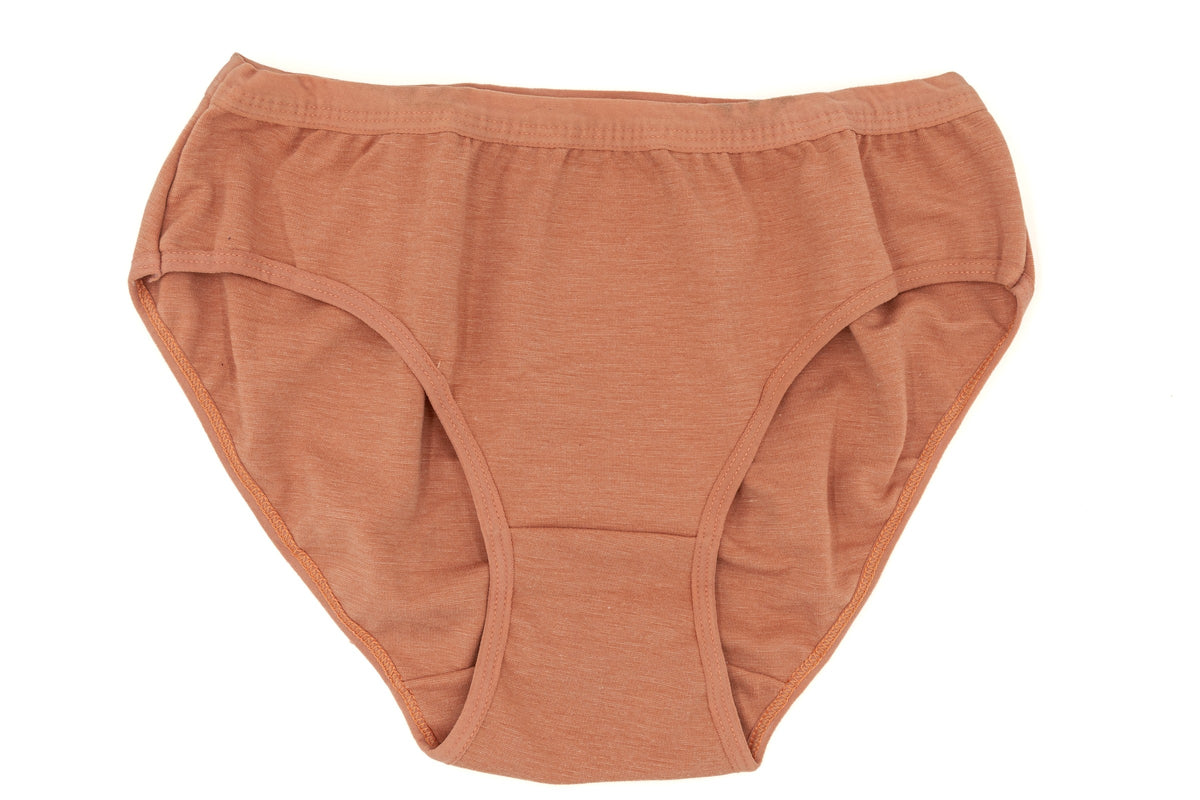 French Beauty Grace High Rise Melange Cotton Lycra Panty