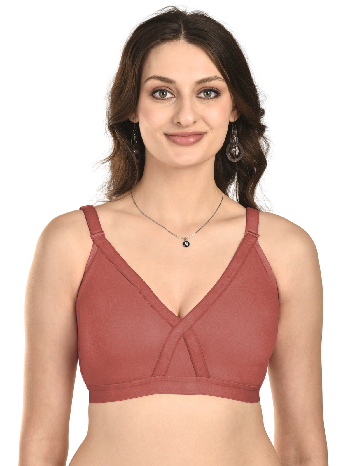 French Beauty XTacy D Cup Full Coverage Support Bra