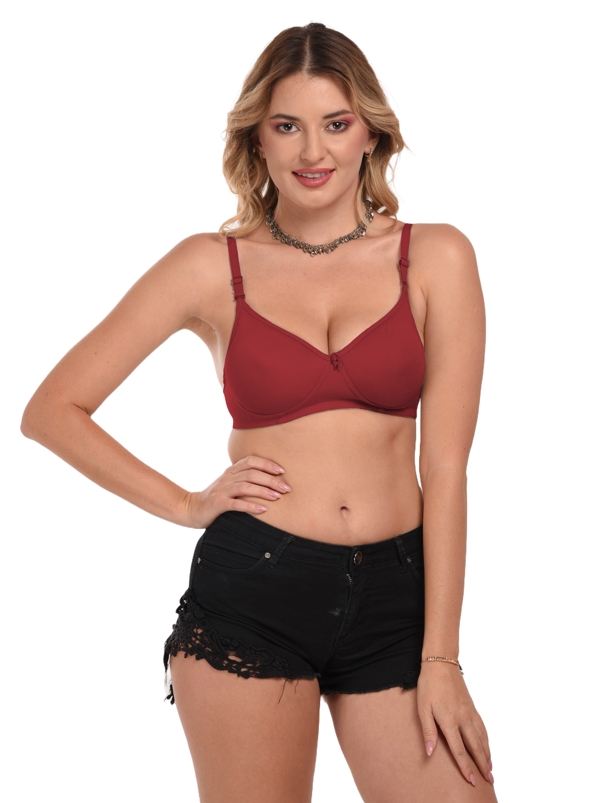 French Beauty Elisa B Cup Seamless T-Shirt Bra