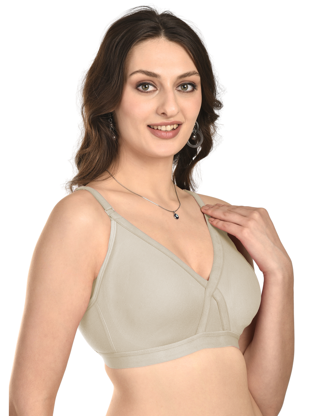 French Beauty XTacy D Cup Full Coverage Support Bra