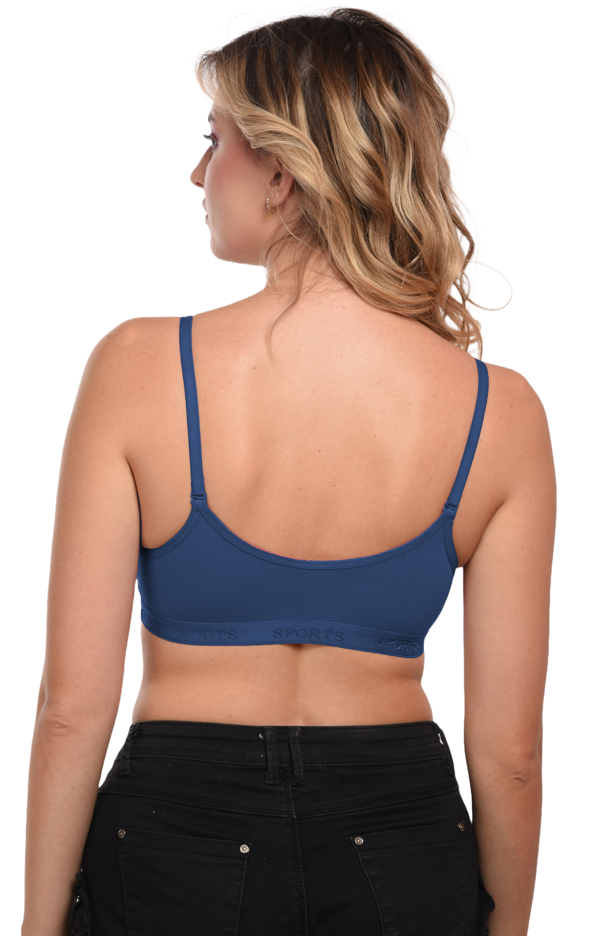 French Beauty Trendy Seamless Cotton Lycra Sports Bra