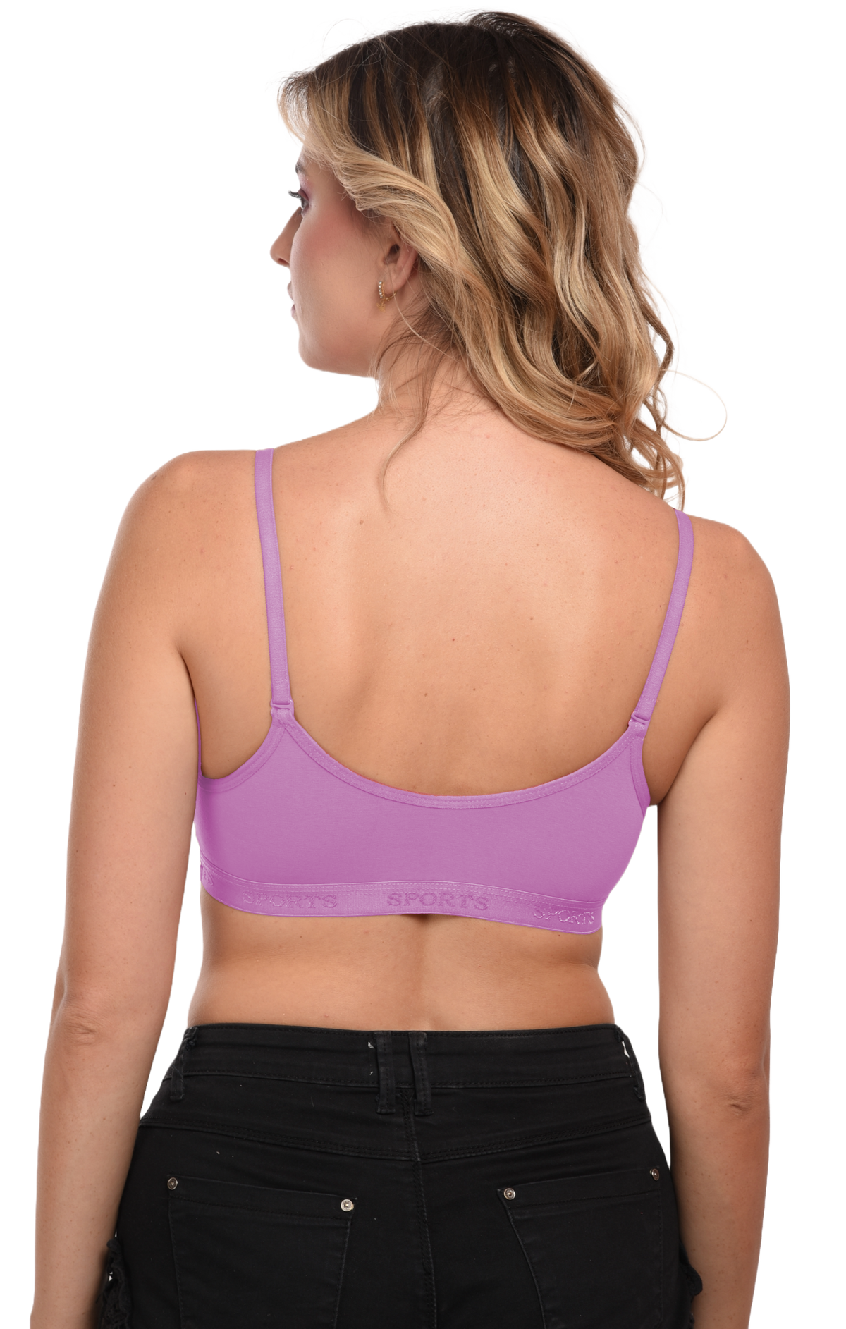 French Beauty Trendy Seamless Cotton Lycra Sports Bra