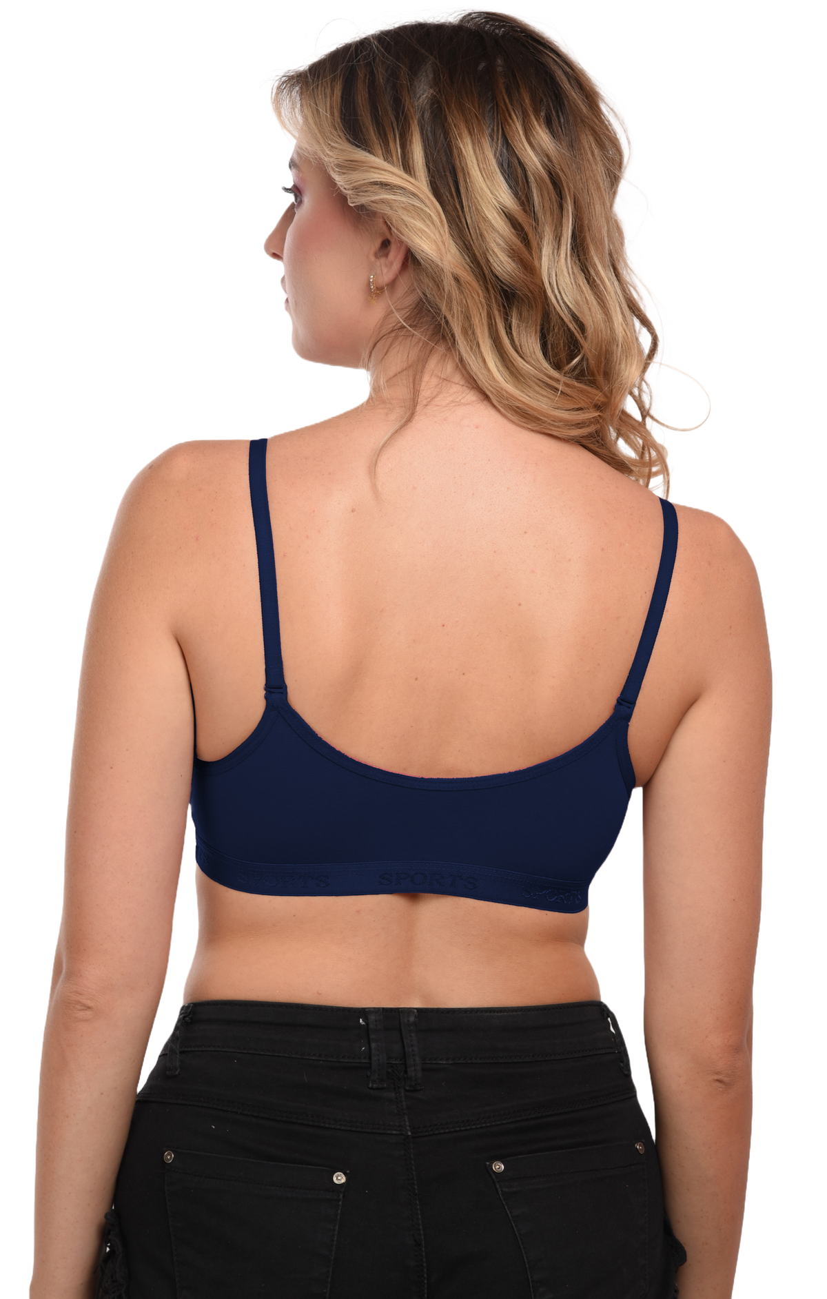 French Beauty Trendy Seamless Cotton Lycra Sports Bra