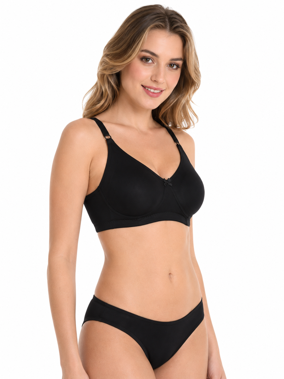 French Beauty Emilia C Cup Full Coverage Cotton Bra