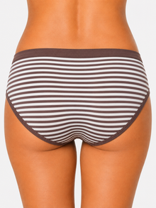 French Beauty Ripple Mid Rise Full Coverage Cotton Panty