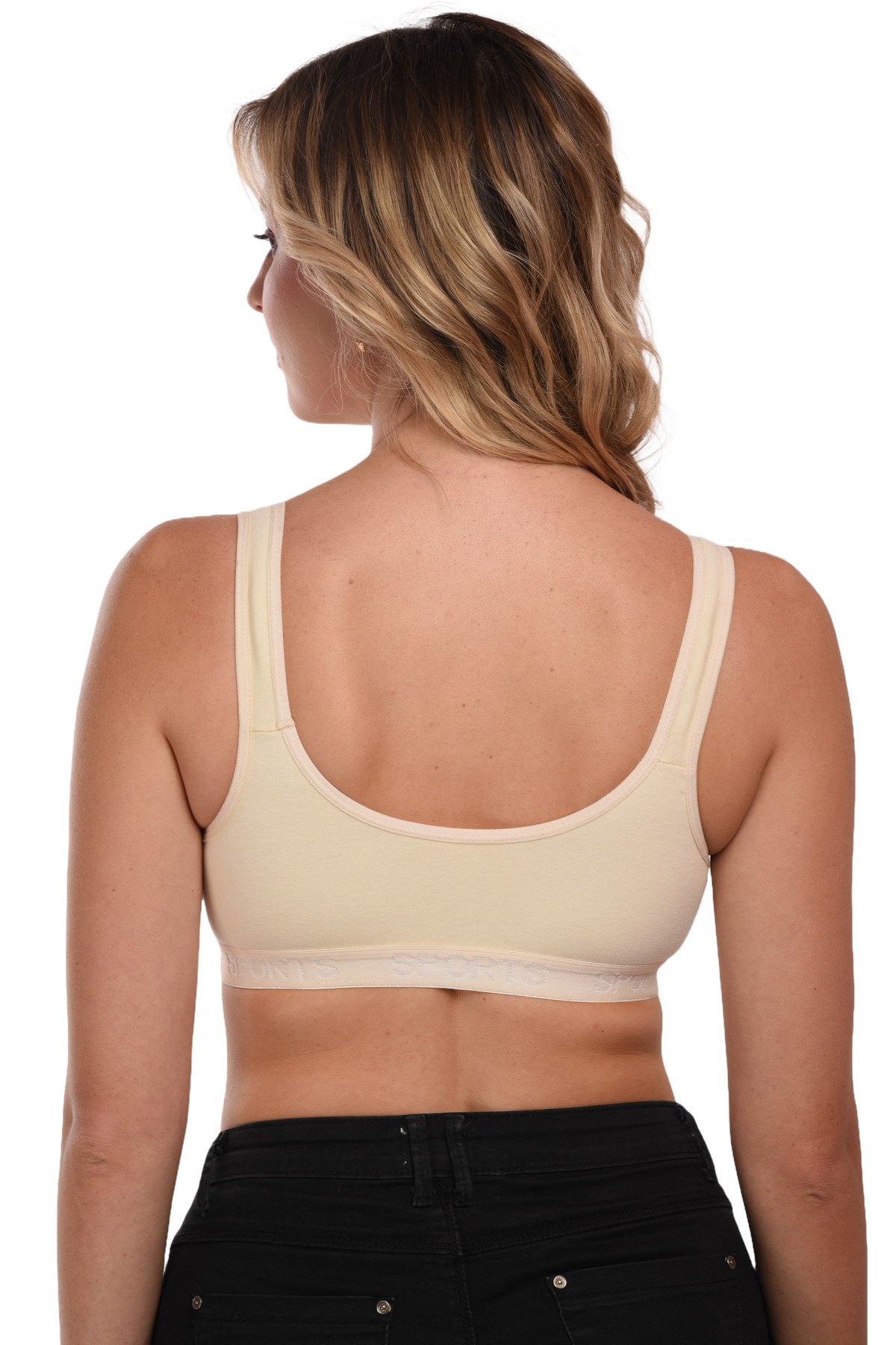 French Beauty Dove Lightweight Active Comfort Sports Bra