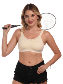 French Beauty Dove Lightweight Active Comfort Sports Bra