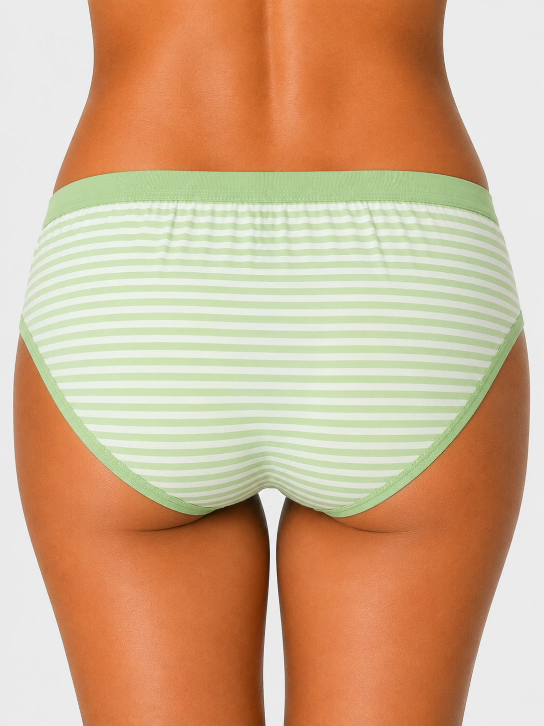 French Beauty Ripple Mid Rise Full Coverage Cotton Panty