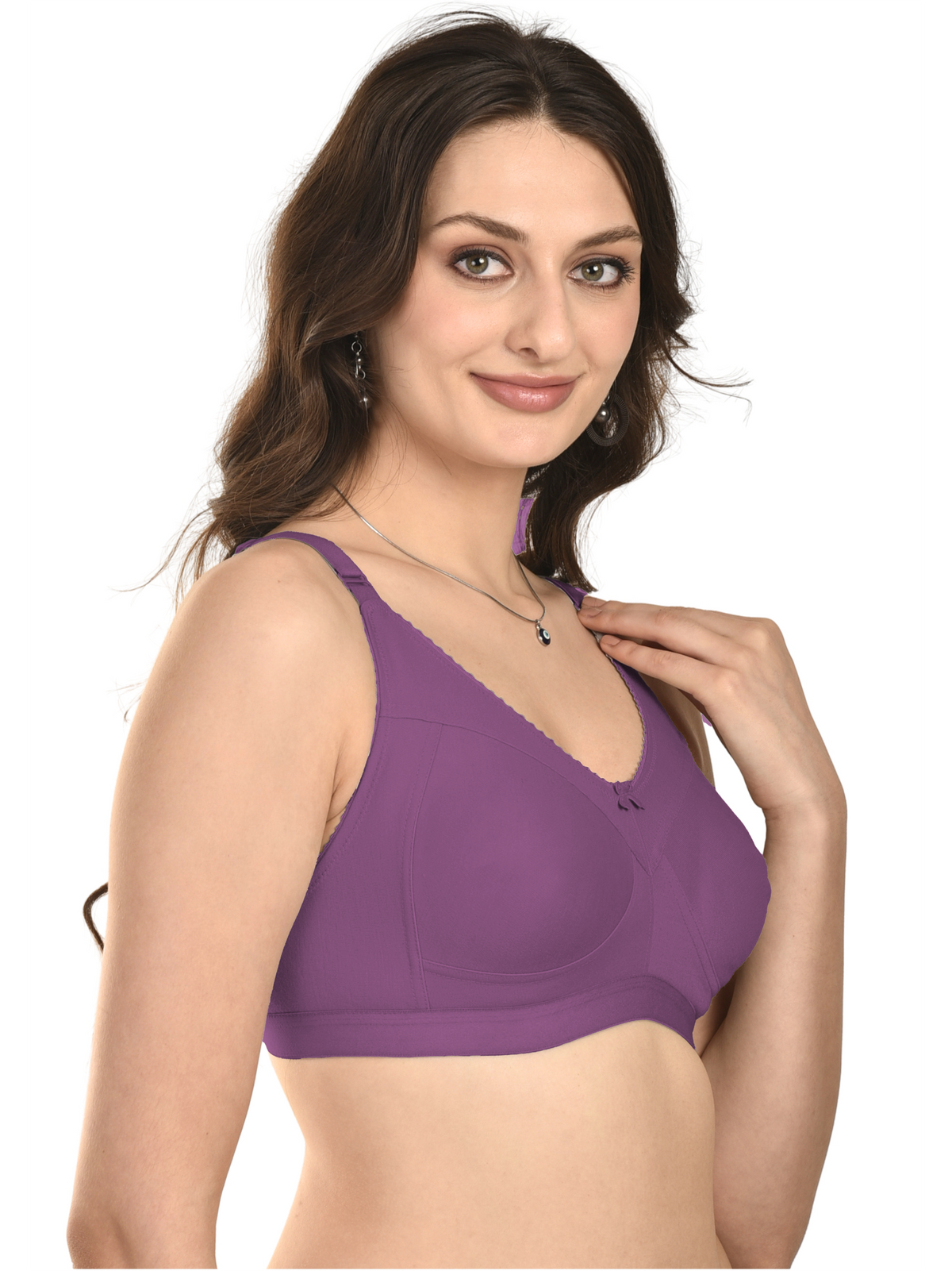 French Beauty Victoria C Cup Full Coverage Cotton Bra
