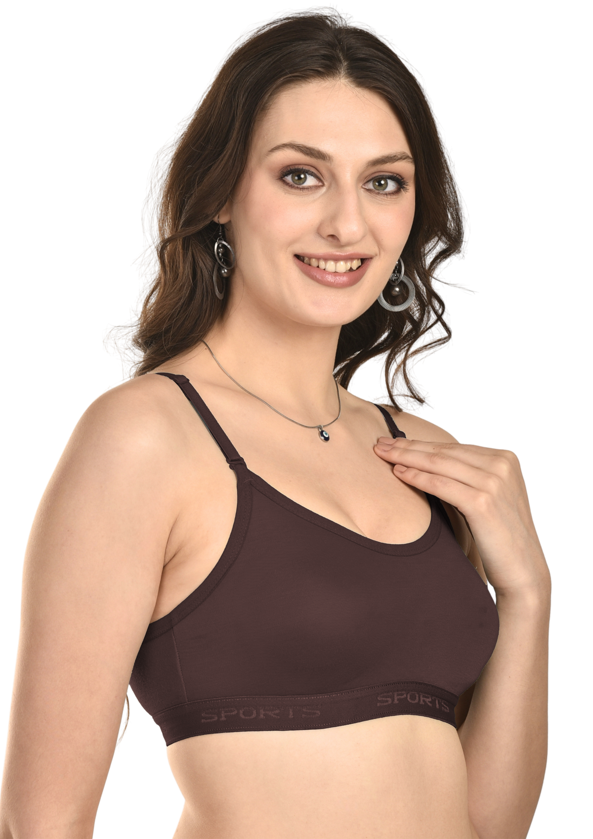 French Beauty Falcon Double-Layer Moulded Sports Bra