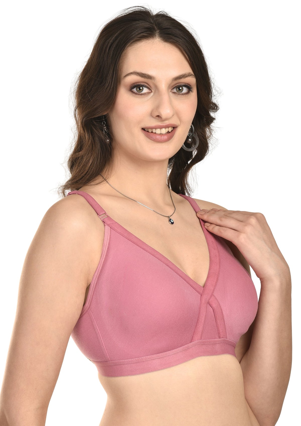 French Beauty XTacy D Cup Full Coverage Support Bra