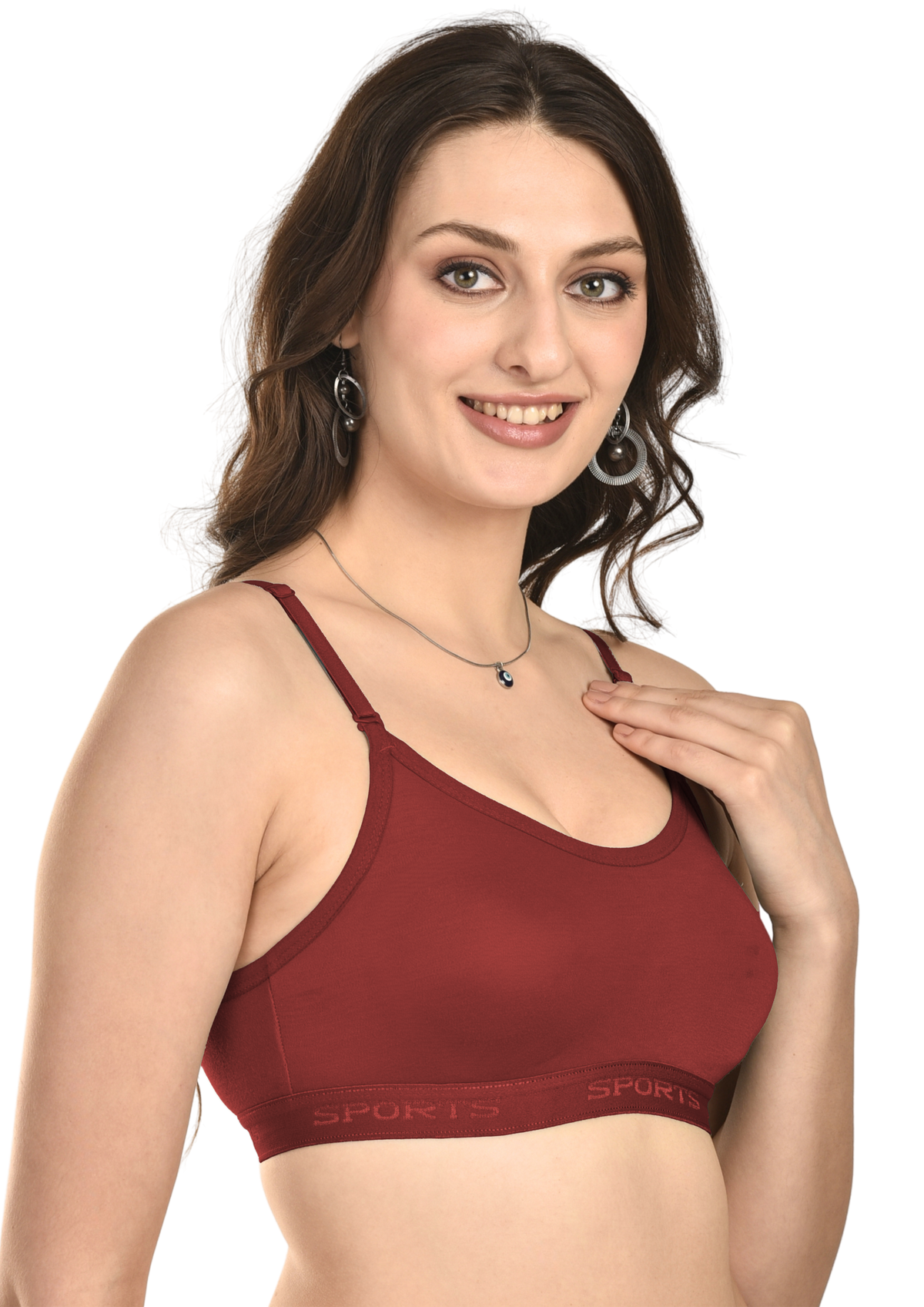 French Beauty Falcon Double-Layer Moulded Sports Bra