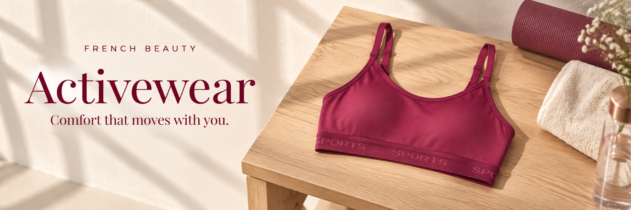 French Beauty Activewear collection