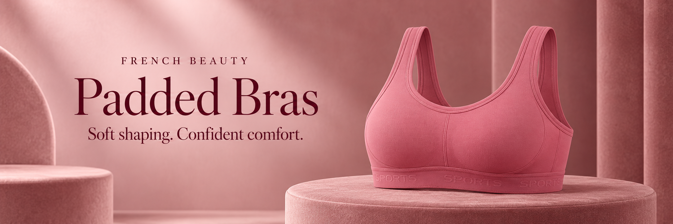 French Beauty Padded Bras collection