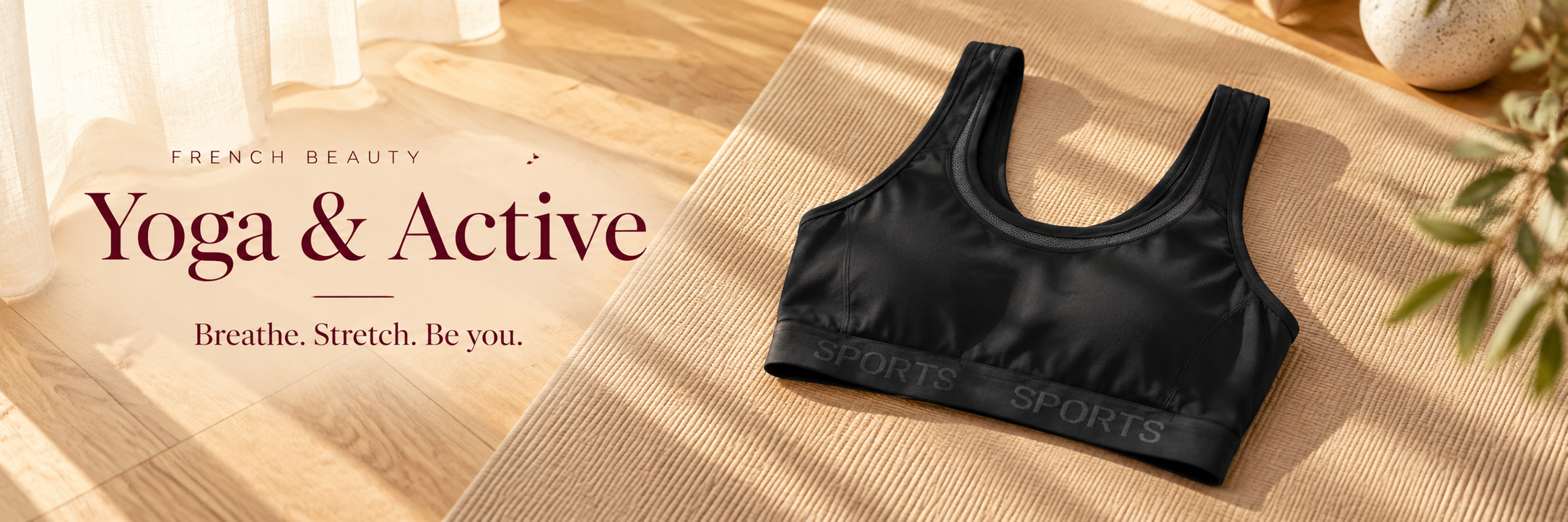 French Beauty Yoga & Active collection