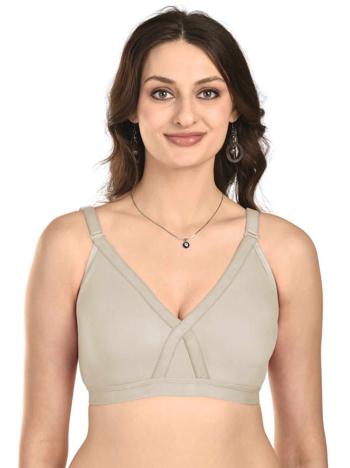 French Beauty XTacy D Cup Full Coverage Support Bra