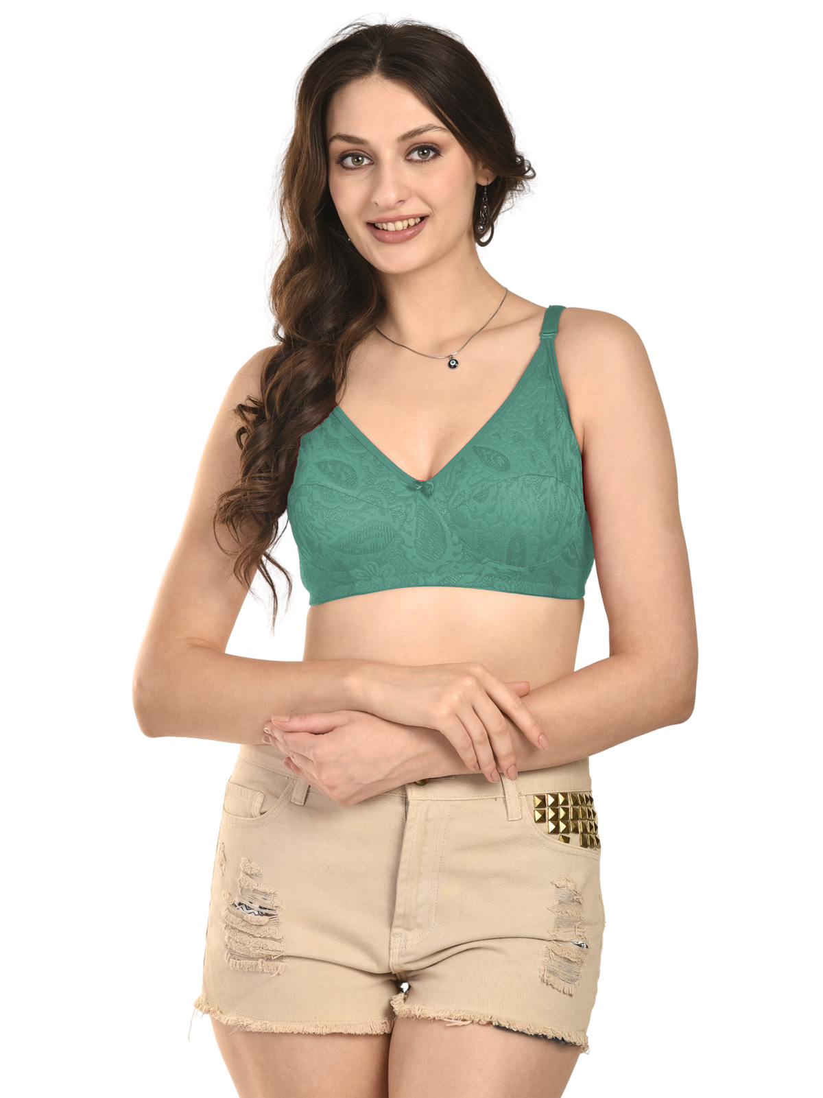 French Beauty Zaara B Cup Wirefree Everyday Bra