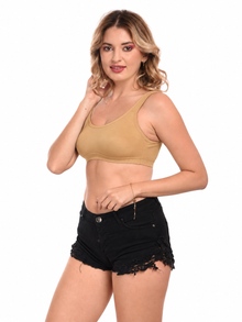French Beauty Real Active Support Cotton Sports Bra