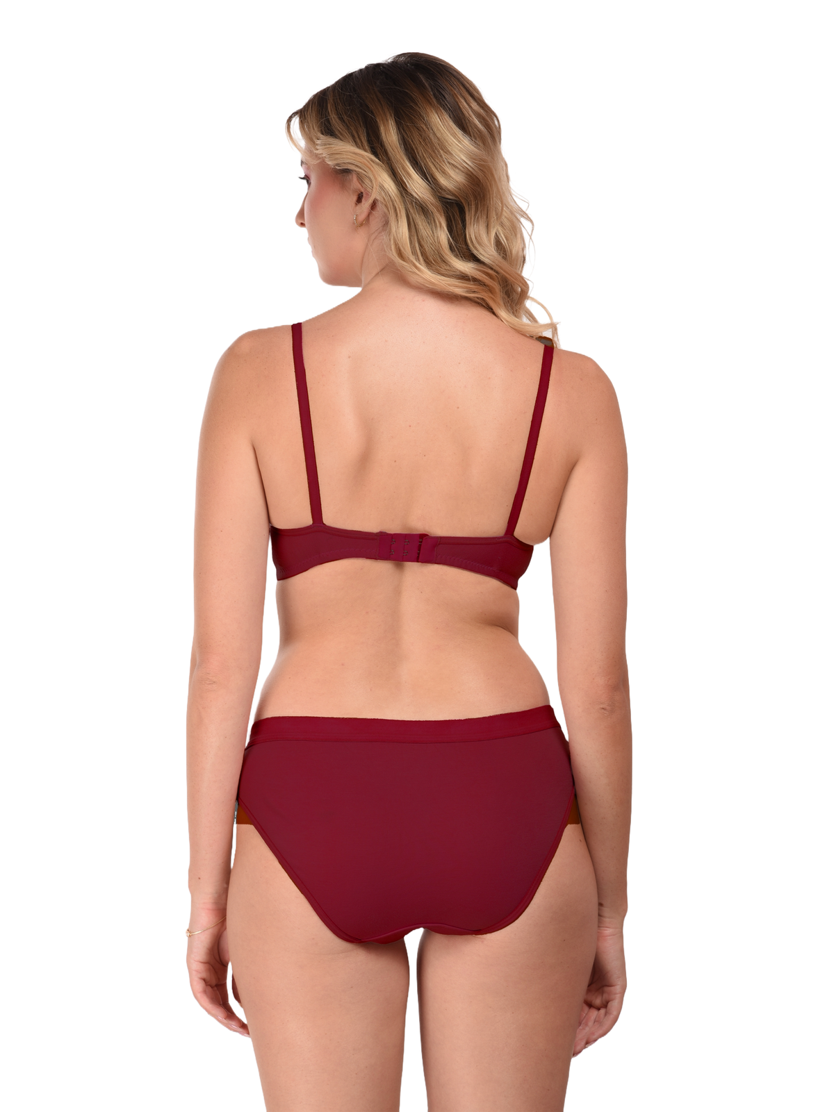 French Beauty Cherie Rose Wirefree Bra & Bikini Panty Set