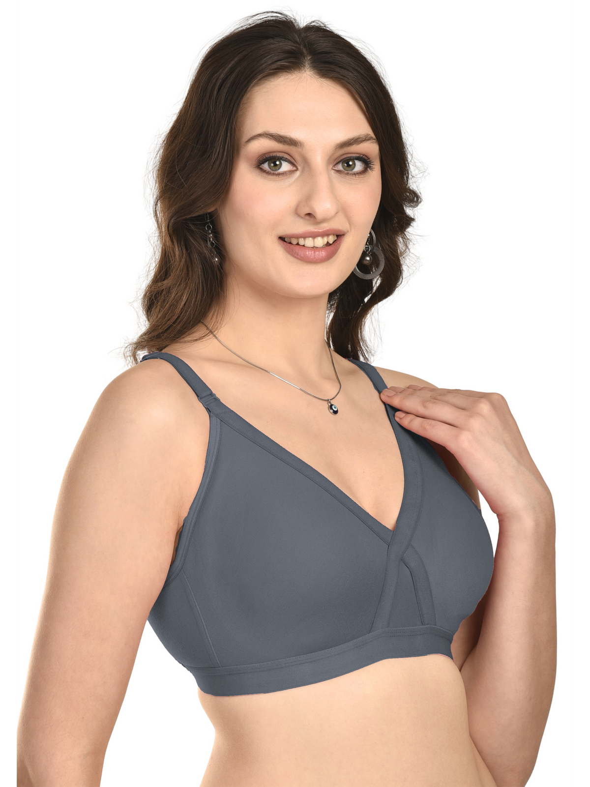 French Beauty XTacy D Cup Full Coverage Support Bra