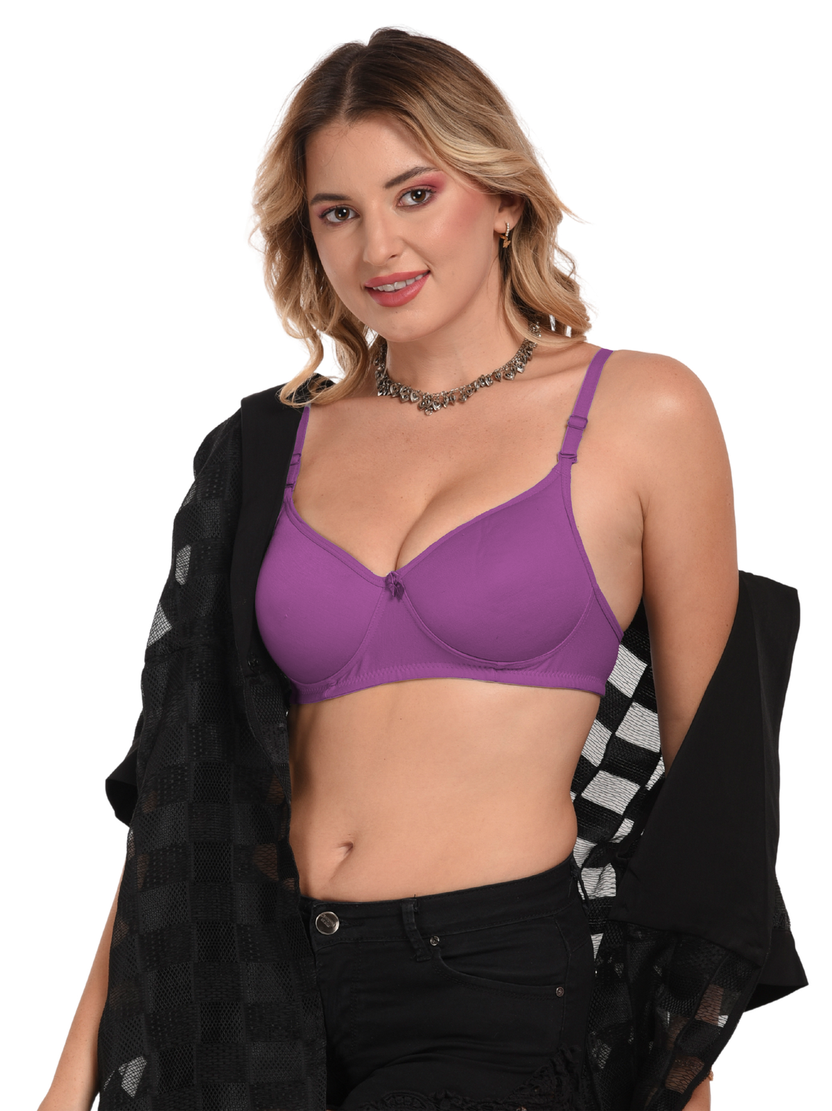 French Beauty Elisa B Cup Seamless T-Shirt Bra