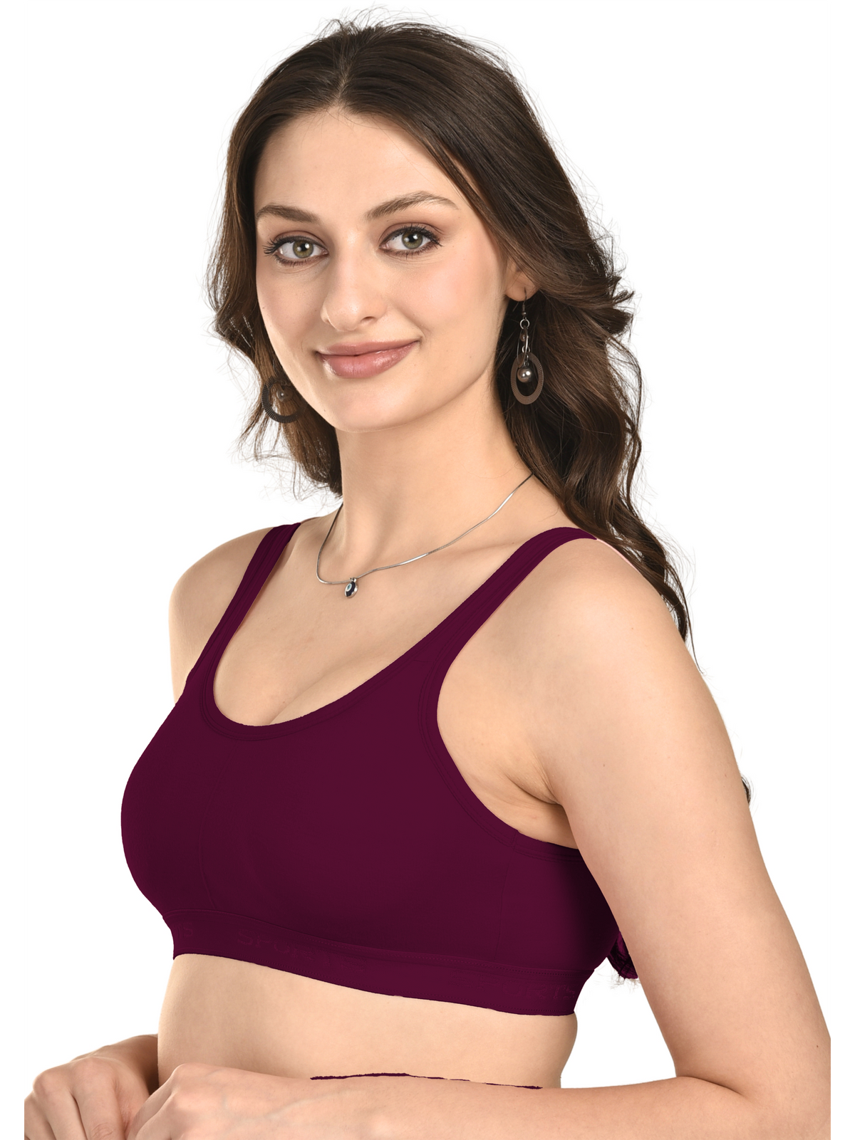 French Beauty Elevate Roxy Moulded Padded Sports Bra
