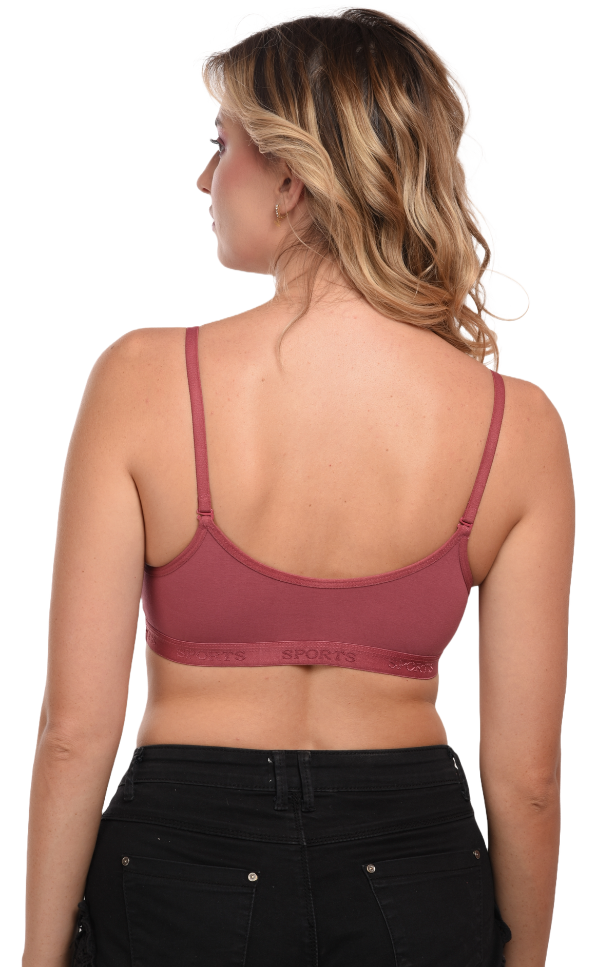 French Beauty Trendy Seamless Cotton Lycra Sports Bra