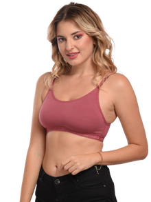French Beauty Trendy Seamless Cotton Lycra Sports Bra